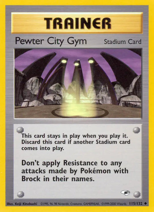 Pewter City Gym 115 - Gym Heroes Pokesingles