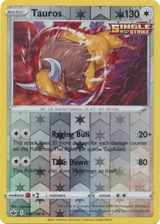 Tauros Reverse Holo 115