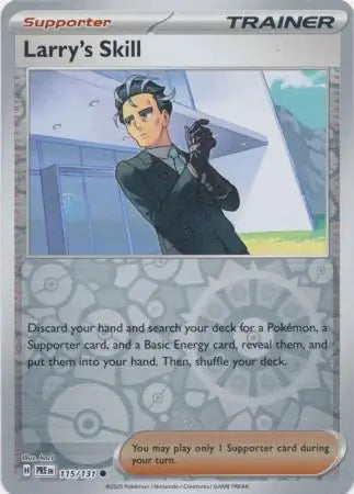 Larry's Skill Reverse Holo 115 Pokesingles
