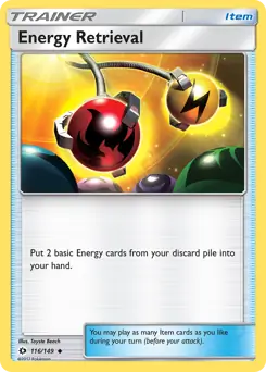 Energy Retrieval 116 - Sun & Moon Base Pokesingles