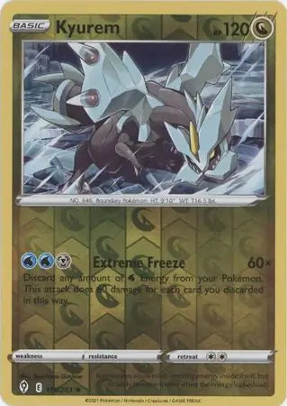 Kyurem Reverse Holo 116, Evolving Skies | Sword & Shield, , 5.00 kr, Pokesingles. Kjøp pokemon kort til lave priser hos oss.