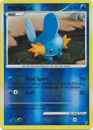 Mudkip Reverse Holo 116 - Supreme Victors Pokesingles
