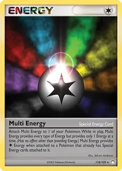 Multi Energy 118 - Mysterious Treasures Pokesingles