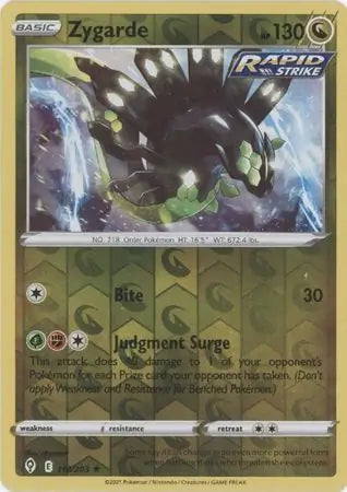 Zygarde Reverse Holo 118, Evolving Skies | Sword & Shield, , 5.00 kr, Pokesingles. Kjøp pokemon kort til lave priser hos oss.