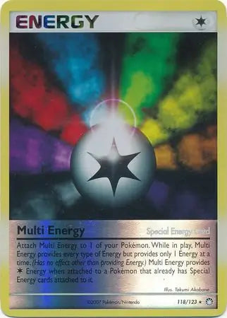 Multi Energy Reverse Holo 118 - Mysterious Treasures Pokesingles