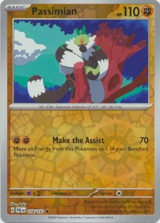 Passimian Reverse Holo 118 - Paldea Evolved, Paldea Evolved | Scarlet & Violet, , 5.00 kr, Pokesingles. Kjøp pokemon kort til lave priser hos oss.