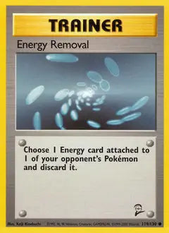 Energy Removal 119 - Base Set 2 Pokesingles