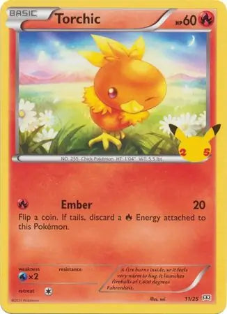 Torchic 11 - Mcdonald's 25th Anniversary