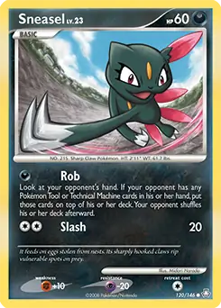 Sneasel 120 - Legends Awakened Pokesingles