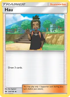 Hau 120 - Sun & Moon Base Pokesingles