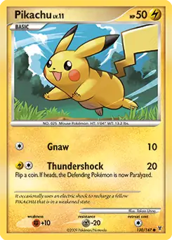 Pikachu 120 - Supreme Victors Pokesingles