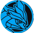 BAD Blue Black Kyurem Coin BAD Blue Black Kyurem Coin Pokesingles
