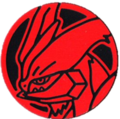 BAD Red White Kyurem Coin BAD Red White Kyurem Coin Pokesingles