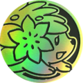 CINBL Green Shaymin Coin CINBL Green Shaymin Coin Pokesingles