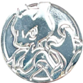 PGOETB Metal Mewtwo Coin PGOETB Metal Mewtwo Coin Pokesingles