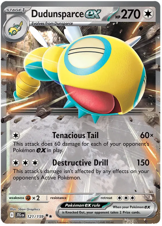 Dudunsparce ex 121 - Journey Together Pokesingles