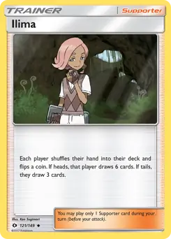 Ilima 121 - Sun & Moon Base Pokesingles