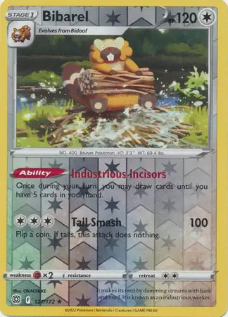 Bibarel Reverse Holo 121, Brilliant Stars | Sword & Shield, , 0.00 kr, Pokesingles. Kjøp pokemon kort til lave priser hos oss.