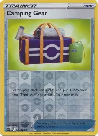Camping Gear Reverse Holo 122 - Battle Styles