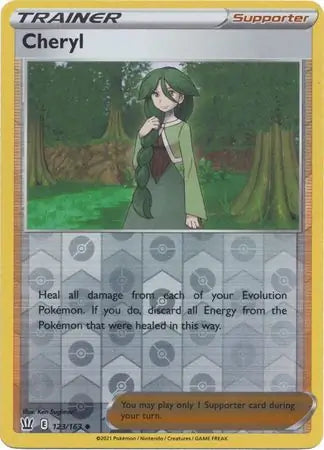 Cheryl Reverse Holo 123 - Battle Styles