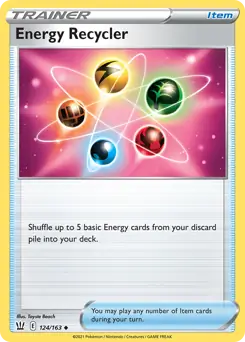 Energy Recycler 124 - Battle Styles