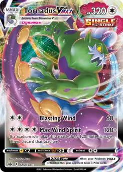Tornadus VMAX 125 Pokesingles