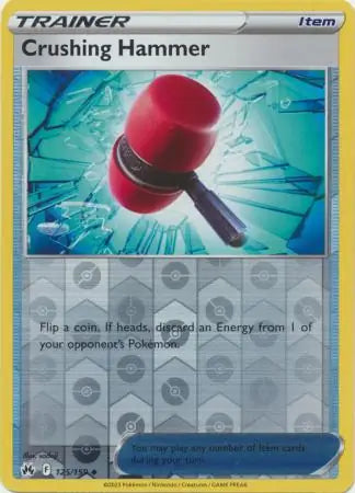 Crushing Hammer Reverse Holo 125, Crown Zenith | Sword & Shield, , 0.00 kr, Pokesingles. Kjøp pokemon kort til lave priser hos oss.