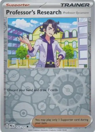 Professor's Research Sycamore Reverse Holo 125 Pokesingles