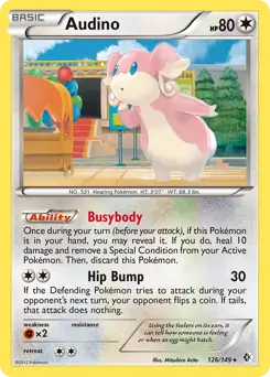 Audino 126 - Boundaries Crossed Pokesingles