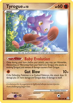 Tyrogue 126 - Legends Awakened Pokesingles