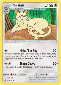Persian 126 - Team Up Pokesingles