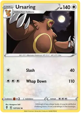 Ursaring 127, Evolving Skies | Sword & Shield, , 5.00 kr, Pokesingles. Kjøp pokemon kort til lave priser hos oss.