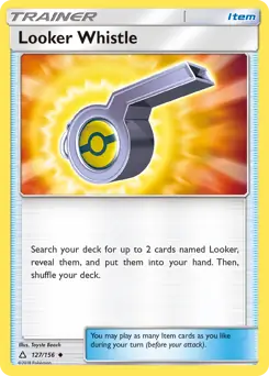 Looker Whistle 127 - Ultra Prism Pokesingles