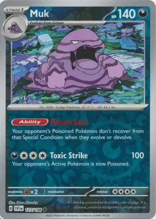 127 Muk - Reverse Holo, Scarlet & Violet Base, , 4.00 kr, Pokesingles. Kjøp pokemon kort til lave priser hos oss.