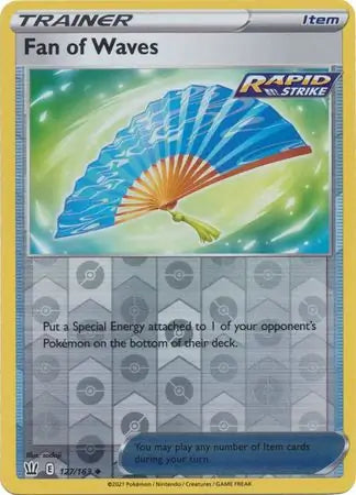 Fan of Waves Reverse Holo 127 - Battle Styles