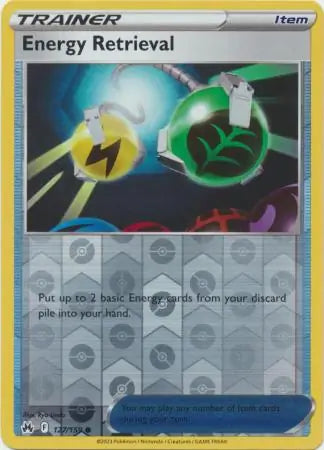 Energy Retrieval Reverse Holo 127, Crown Zenith | Sword & Shield, , 0.00 kr, Pokesingles. Kjøp pokemon kort til lave priser hos oss.