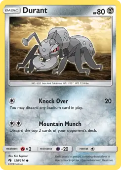 Durant 128 - Lost Thunder Pokesingles
