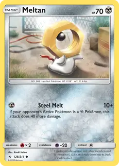 Meltan 128 - Unbroken Bonds Pokesingles