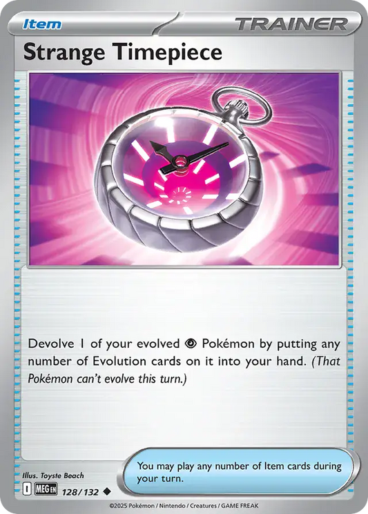 Strange Timepiece 128 - Mega Evolution Pokesingles