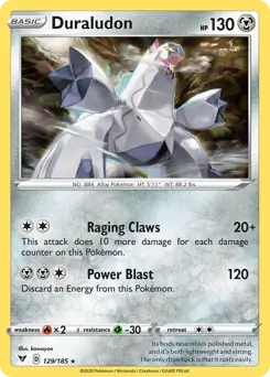 Duraludon 129 - Vivid Voltage Pokesingles