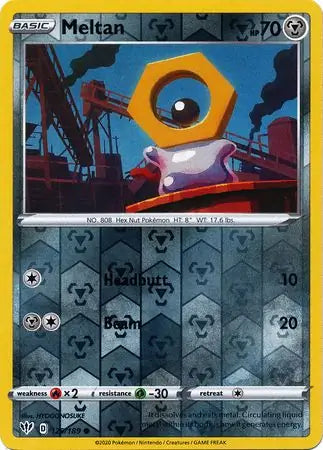 Meltan Reverse Holo 129, Darkness Ablaze | Sword & Shield, , 3.00 kr, Pokesingles. Kjøp pokemon kort til lave priser hos oss.