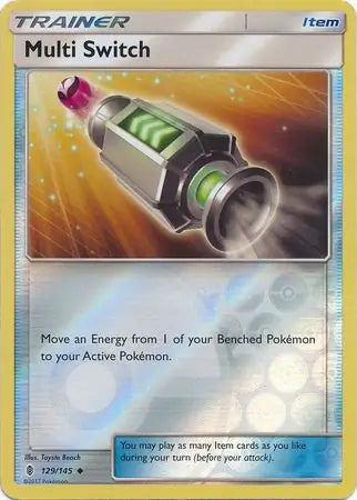 Multi Switch Reverse Holo 129 - Guardians Rising Pokesingles