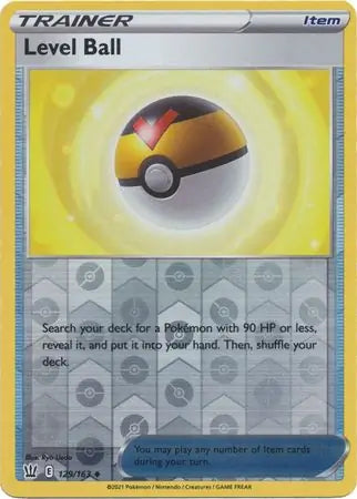Level Ball Reverse Holo 129 - Battle Styles