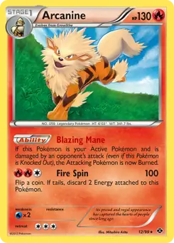 Arcanine 12 - Next Destinies Pokesingles