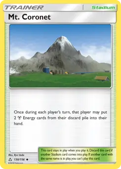 Mt. Coronet 130 - Ultra Prism Pokesingles