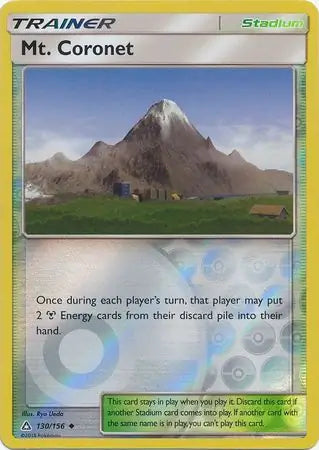 Mt. Coronet Reverse Holo 130 - Ultra Prism Pokesingles