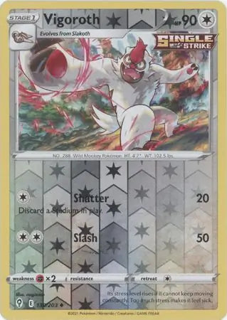 Vigoroth Reverse Holo 130, Evolving Skies | Sword & Shield, , 5.00 kr, Pokesingles. Kjøp pokemon kort til lave priser hos oss.
