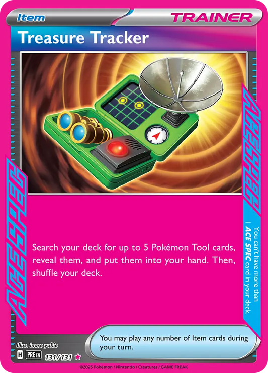 Treasure Tracker 131 - Prismatic Evolutions Pokesingles