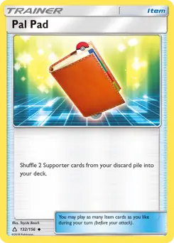 Pal Pad 132 - Ultra Prism Pokesingles