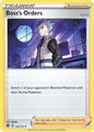 Boss's Orders Non-Holo 132, Brilliant Stars | Sword & Shield, trainer, 7.00 kr, Pokesingles. Kjøp pokemon kort til lave priser hos oss.